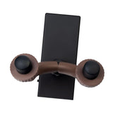 Maxbell LED Guitar Wall Mount Bracket Support Stand Display for Ukulele  Green Light