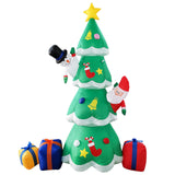Maxbell Christmas Inflatable Stable with Claus Gift Boxes for Indoor Holiday