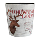 Maxbell Waste Storage Paper Dust Rubbish Bin Bins Basket Home Office Stag Head