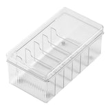 Maxbell Portable Cable Storage Box Cable Organizer Protect for Home Kitchen Desk Clear