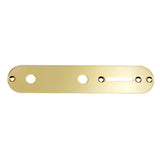 Max Metal Guitar Control Plate for Tele Guitar Replacement Parts Gold