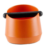 Maxbell Espresso Knock Container Espresso Waste Bin Non Slip Base for Home Orange
