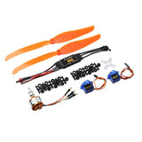 Maxbell A2212 1000KV Brushless Motor+40A ESC+9G Servo+Propeller for RC Airplane Part