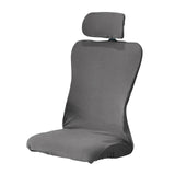 Maxbell Office Chair Cover with Headrest Cover Washable for Dining Room Gaming Chair Dark Gray