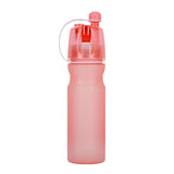 Maxbell 600ML Cyclone Sport Spraying Bottle Outdoor Water Cup for Travel Pink