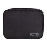 Maxbell Electronic Organizer Shockproof Waterproof for Power Bank Earphone Black