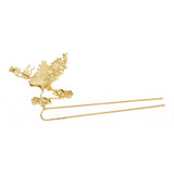 Maxbell Antique Phoenix Alloy Hair Pin Sticks Chinese Hair Clip DIY Hair Accs Golden
