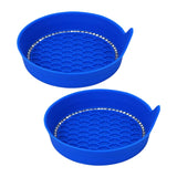 Maxbell Auto Cup Insert Coaster round Vehicle Cup Mats for Party Office RV Blue