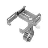 Maxbell Bicycle Phone Holder Mount Clamp Support MTB GPS Stand Mount  Silver