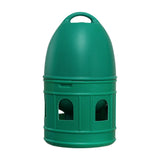 Maxbell Bird Water Drinker Parakeet Chicken Dove Feeder with Hanging Handle Green 5L
