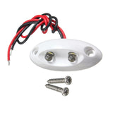 Maxbell 12V LED Courtesy Light Side Light Durable for Trailer Car Deck Fittings