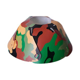 Maxbell Round Camping Lampshade Equipment Light Cover Office Desk Decoration Green