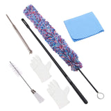 Maxbell Soft Cotton Clarinet Cleaner Tool Set for Trombone Lightweight Practical coloful