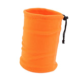 Maxbell Thickened Neck Warmer Veil Neckerchief Scarf for Kids Boys Girls Running Orange