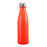 Maxbell 500ML Double-Walled Insulated Bottle Stainless Sports Travel Drinking Water Matt Orange