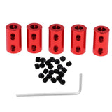 Max Motor Shaft Coupling Rigid Coupler Connector for RC Car Boat 2-6mm