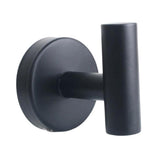 Max Stainless Wall Mount Hook Robe Coat Hanger Towel Rack Wall Mounted Black