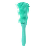 Maxbell Plastic Antistatic Detangling Hairbrush Comb for Long Thick Curly Hair Green