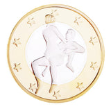 Maxbell Gold and Silver Plated Metal Coins for Adults Souvenir Gifts Collection  #21