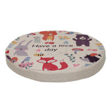 Max Round Stuffed Floor Seating Cushion for Living Room, Bedroom,Tatami Animals