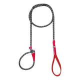 Maxbell Dog Training Leash Comfortable Handle Portable Slip Leads for Dogs Dog Chain Red