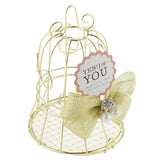 Max Gold Iron Bell Wedding Tin Bar Metal Candy Box Birthday Party Favors C