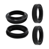 Maxbell 4Pcs Motorcycle Front Fork Damper Oil Seal and Dust Seal Durable 36x48x11mm