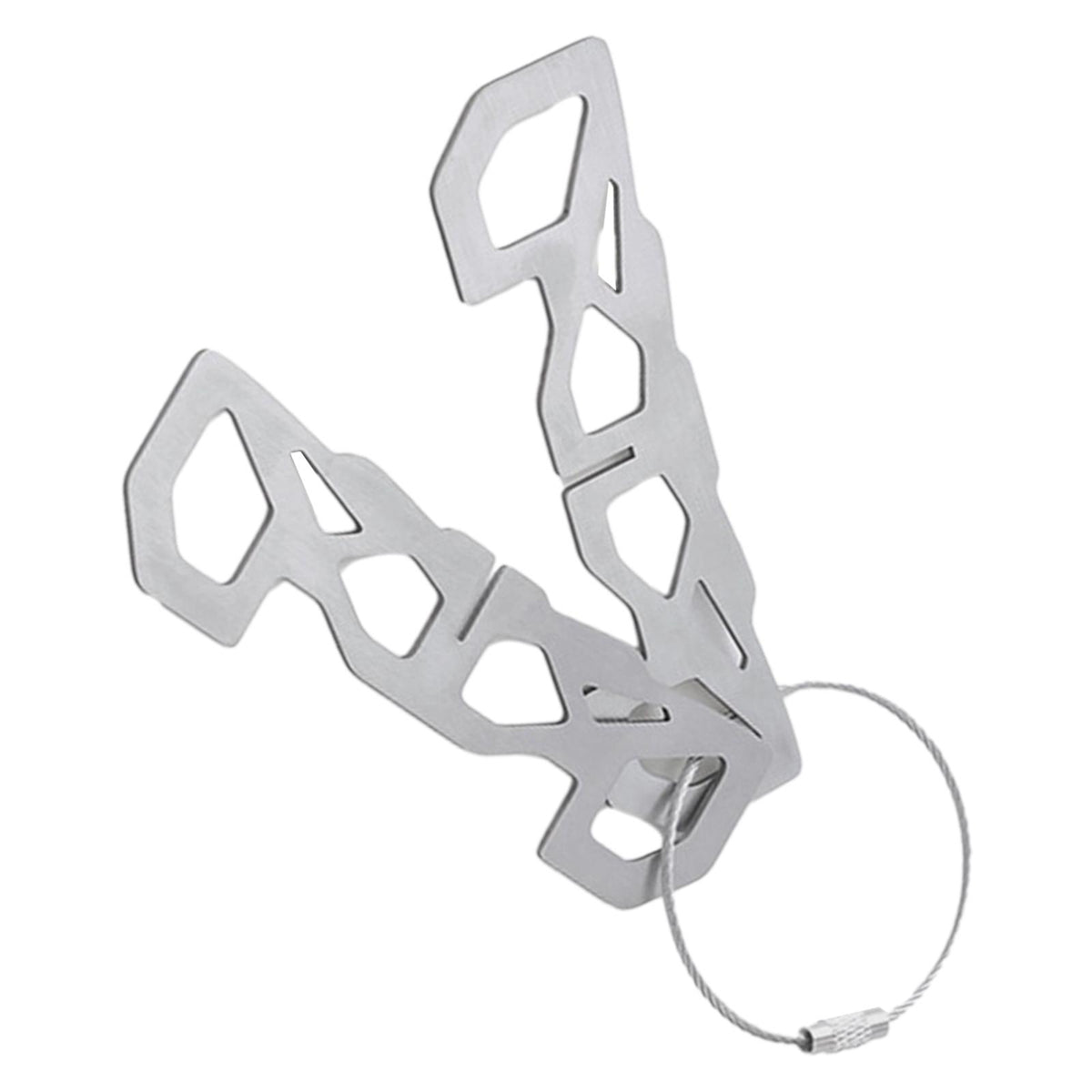 Maxbell Portable Alcohol tool Rack Cross Stand Camping tool Stainless Steel Picnic