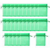 Maxbell 100 Pack 4x6 inch Small Netting Barrier Bags for Strawberries Berries Apples Green