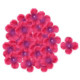 Max 500 Pieces Artificial Silk Rose Petals Wedding Flower Purple Red