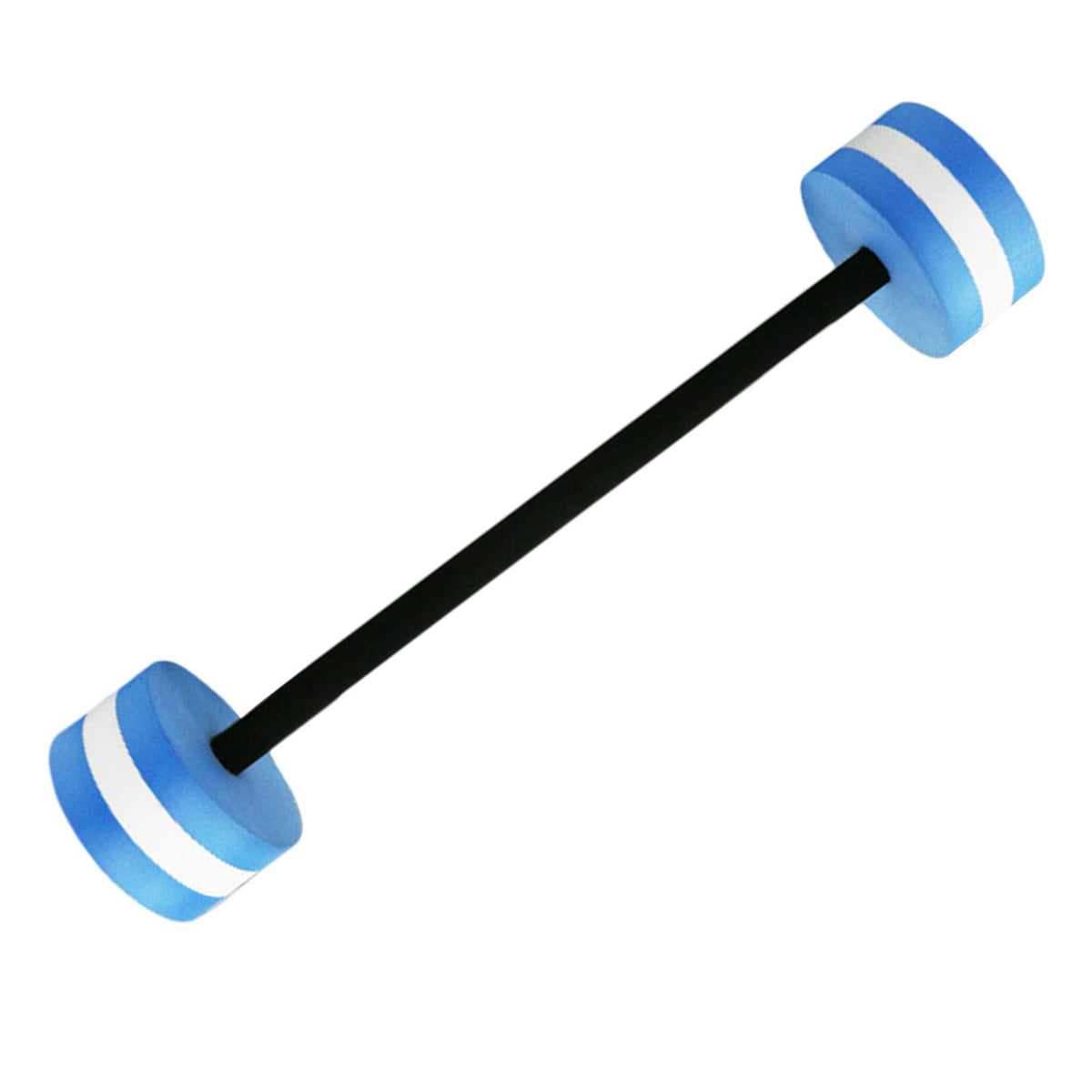 Maxbell Water Dumbbells Pool Exercise EVA Aquatic Barbell for Men Women Water Sports Blue Color Standard