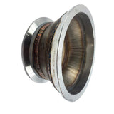 Maxbell 3" to 4" Steel Exhaust V-band Adapter V Band 3.0 Adaptor Flange CNC 3 to 4