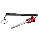 Maxbell Maxbell Universal Magnetic Weight Stack Pin Fitness Training 10x105mm Red
