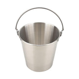 Maxbell Ice Bucket Cooling Tool with Handle Storage Bucket for Restaurant Hotel 700ML Argent