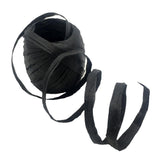 Maxbell 20m/Roll Raffia Paper Ribbon Gift Package String Scrapbooking black