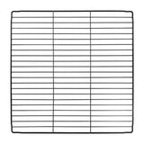 Maxbell Portable Pet Playpen Panel Cage Fence Metal Wire Guinea pig dense black Grid