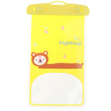 Maxbell Cartoon Waterproof Phone Case Anti-Water Pouch Dry Bag Cover bear