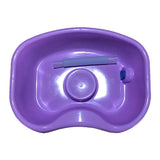 Maxbell In Bed Shampoo Hair Washing Basin Bathing Aid for Disabled Elderly Pregnancy Purple 70cm