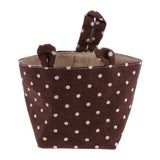 Max Foldable Storage Bin Closet Toy Box Container Organizer Bag Basket Box-Brown