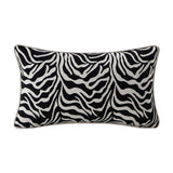 Maxbell Zebra Striped Printed Throw Pillow Cover Decorative for Car Room Decor Rectangle
