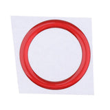Maxbell Car Engine Start Stop Button Ring Trim Decor For BMW E90 E60 E70 Red