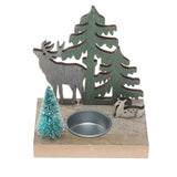 Maxbell Tea Light Holder Candlestick Centerpiece for Festival Living Room Decoration Elk