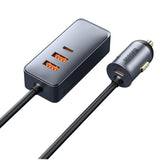 Maxbell Car Charger 4x30W 4 Ports 120W USB Type-C Quick Charge for Mobilephone 3U+1C