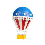 Maxbell Hot Air Balloon Ornament Pendant Decorative Home Desktop Scene Layout Blue
