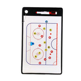 Maxbell Double Sided Coaches Board Basketball Soccer Strategy Board Training Aid Hockey