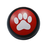 Maxbell Voice Recording Button Dog Interactive Toy Communication Dogs Cats Recorder Red
