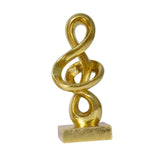 Maxbell Streamers Abstract Art Sculpture Craft Ornament for Fireplace Shelf Bedroom