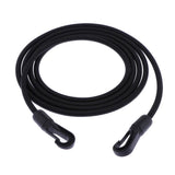 Maxbell 8mm Heavy Duty Rubber Bungee Cord Rope Elastic Lanyard with Hooks Clips 1m