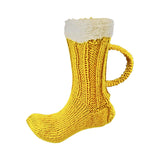 Maxbell Knit Socks Warm Practical Durable Yellow Funny with Handle for Winter Gift