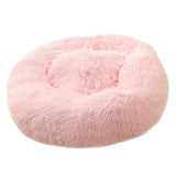 Max Pet Dog Sleeping Bed Indoor Pet Round Cozy Comfort Bed Nest  Pink-60cm